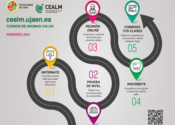 Información, prueba de nivel y matricula cursos de idiomas en el CEALM