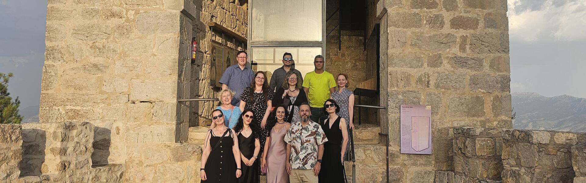 2025 Cohort during their visit to the Castle of Jaén