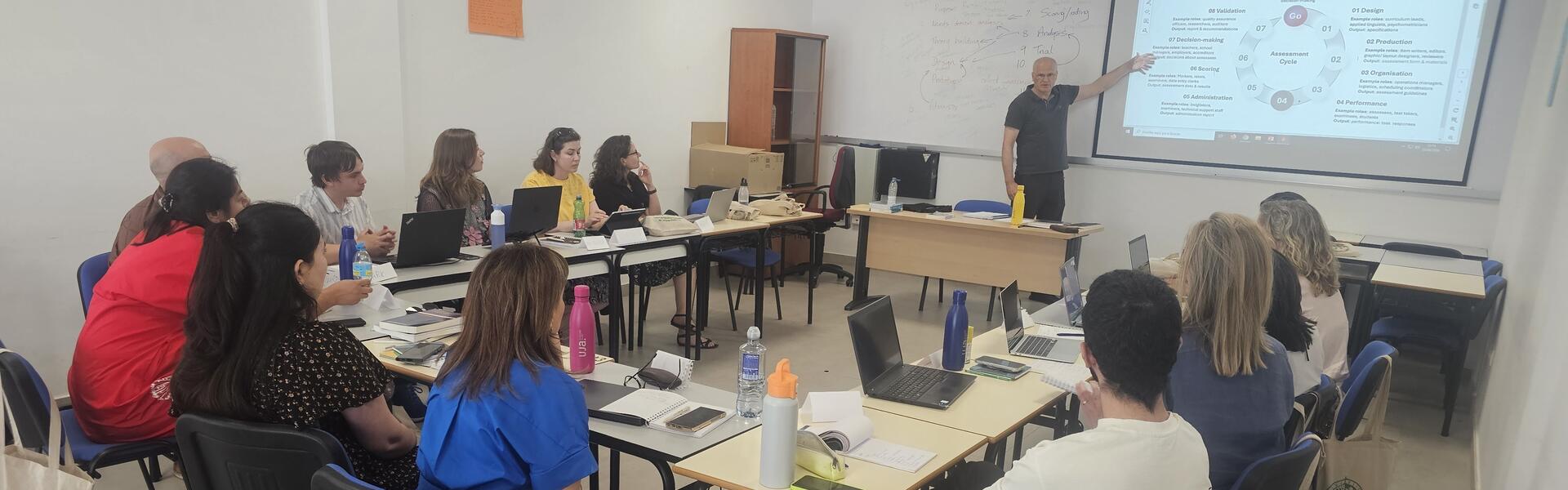 Anthony Green during one session with the 2026 Cohort